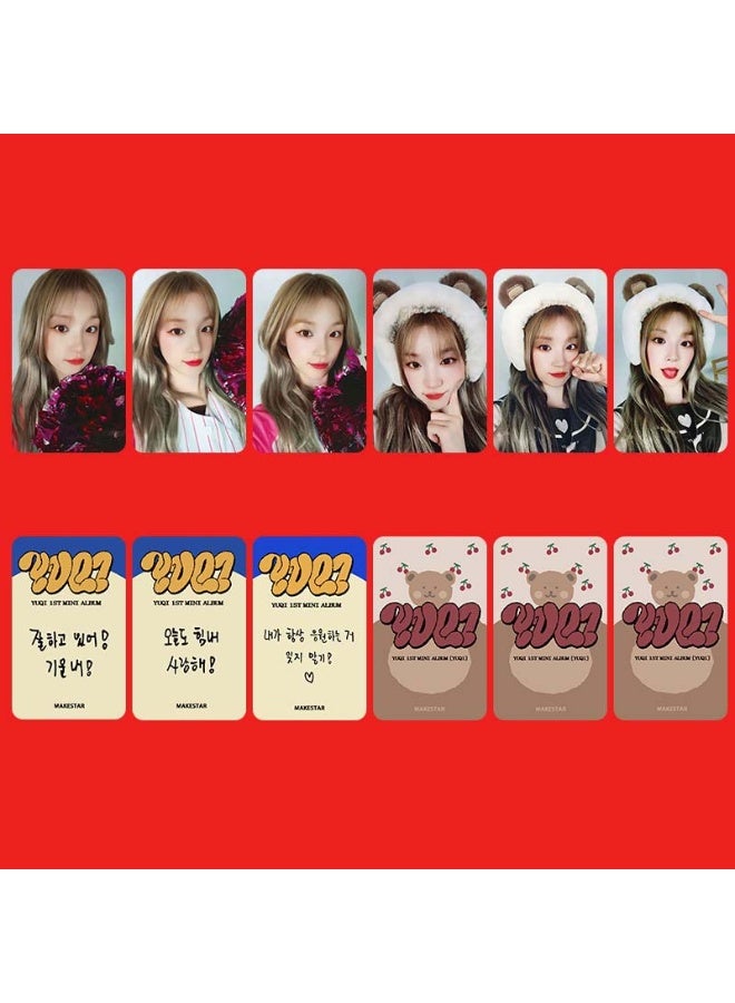 NIBEMINENT 6 Pcs Kpop (G)I-DLE YUQI 1st Mini Album MS FANSIGN EVENT Lomo Cards Card For Fans Collection Gifts - Image 1