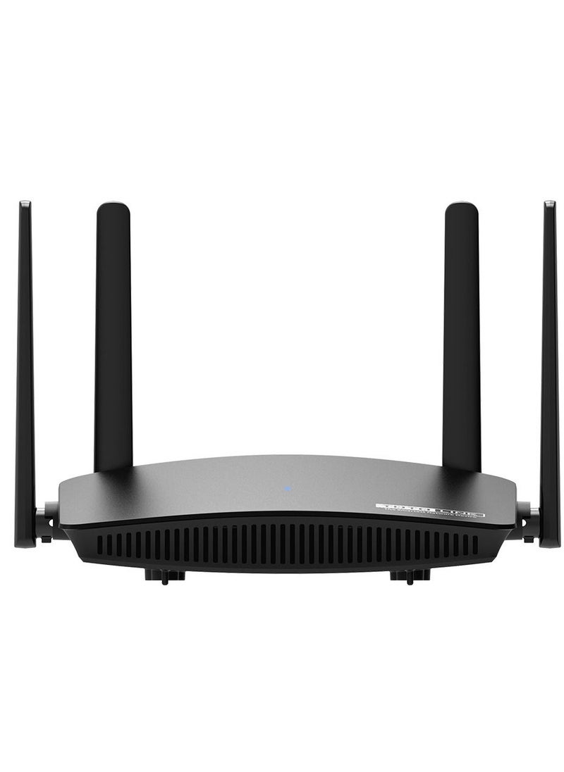TOTOLINK - AC1200 Wireless Dual Band Router A720R Black ,2.4GHz and 5GHz simultaneously and delivering  speeds up to 1167Mbps ,IPTV supported ,Parental Control ,repeater mode , Beamforming Technology - Image 1