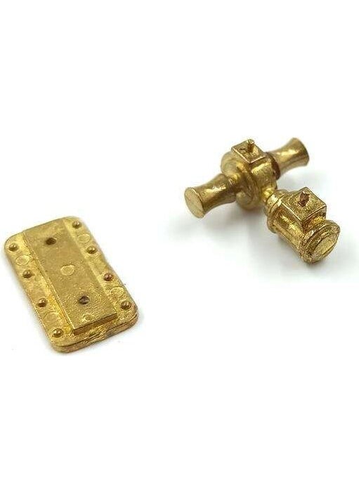 Gvn Art Model Brass Model Ship Windlass Set 10.5 mm N16D 
