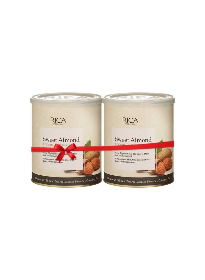 Rica Rica Almond Wax for Sensitive Skin - 800ml (Set of 2)  - Image 1