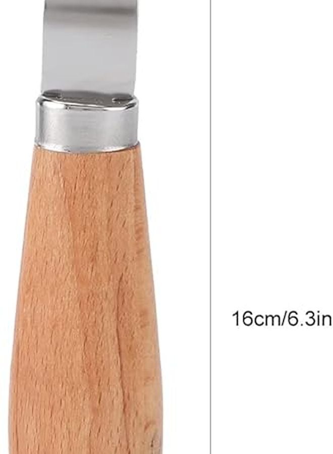 6.3 × 1.0 بوصة أداة إزميل خشب من الفولاذ عالي الكربون للأخشاب الصلبة ونحت الجوز - Image 3