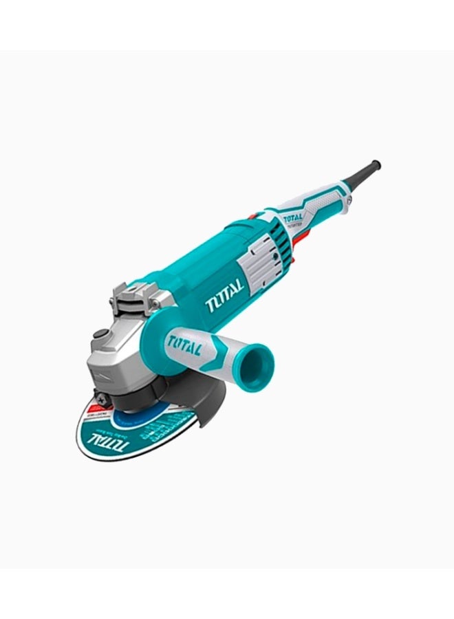 Total Tools Total Angle Grinder 2200W, 230mm (9 inch) Disc, M14 Spindle - Image 1
