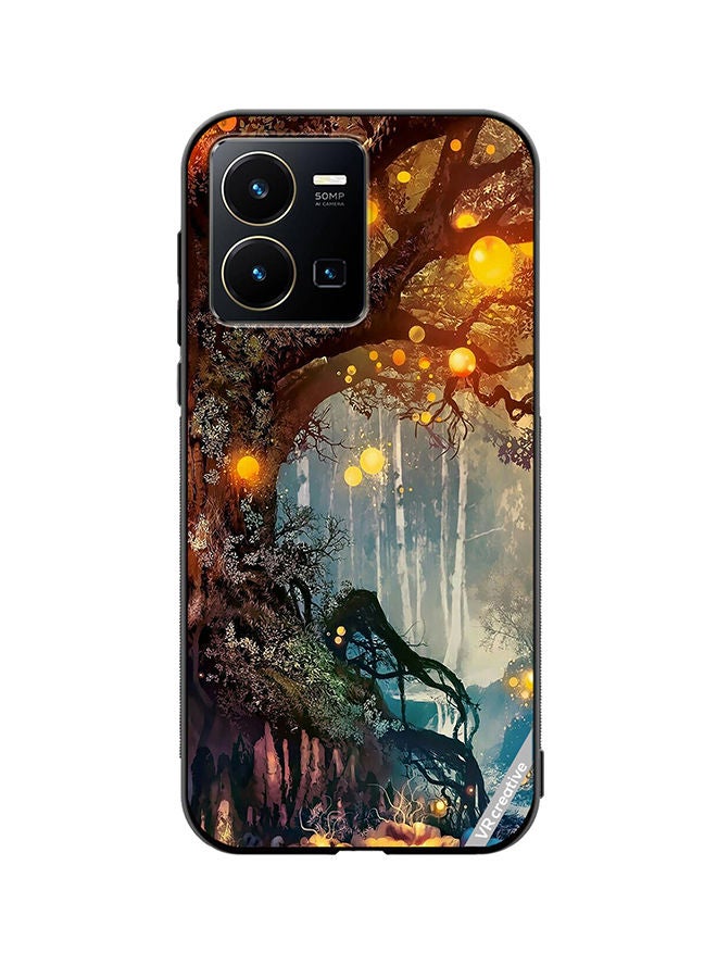 Protective Case Cover For Vivo Y35 Nature Design Multicolour