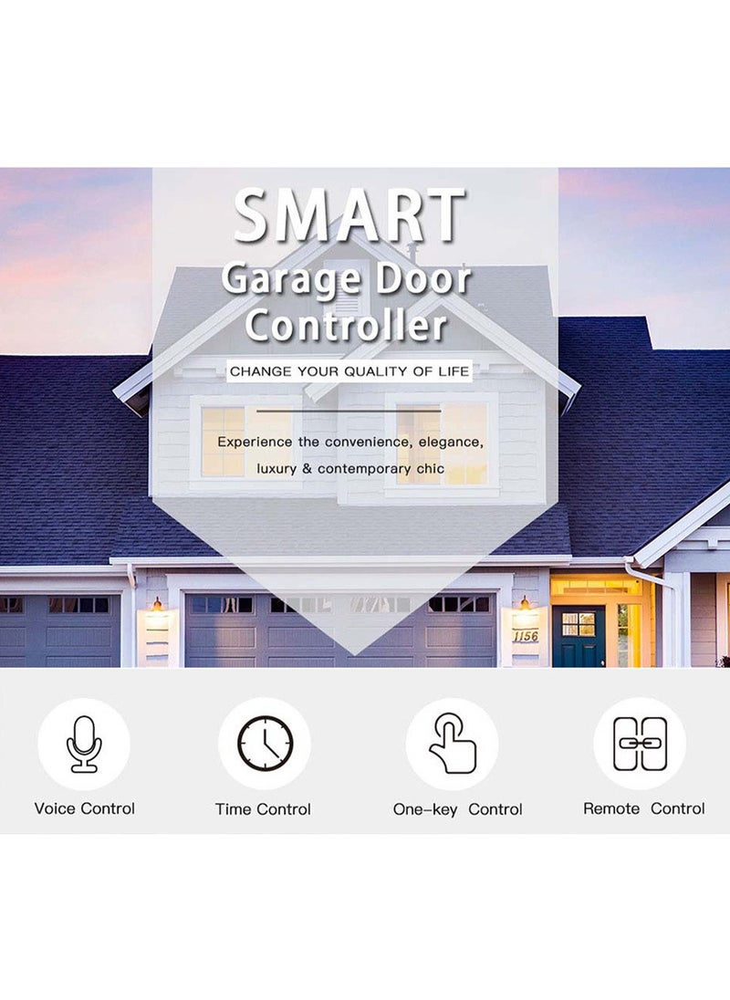 YOUGE - Smart WiFi Switch Garage Door Opener Controller Work,WIFI,with Alexa Echo Google Home Smart Life/Tuya APP Control No Hub Required - Image 1