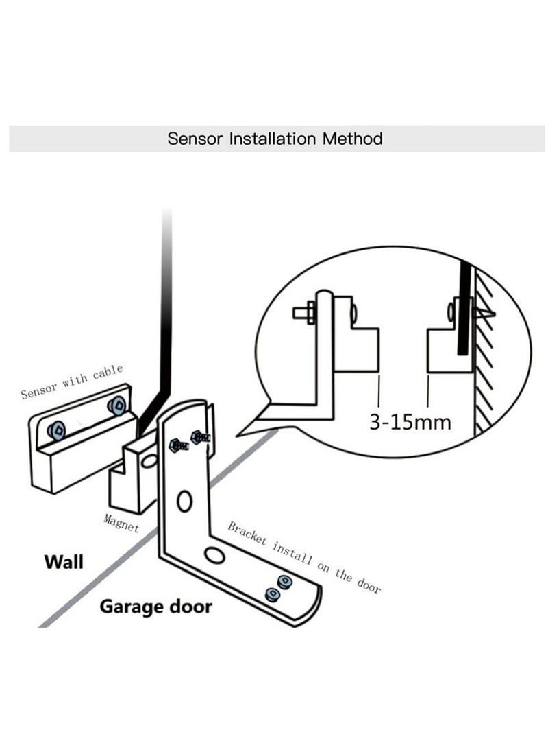 YOUGE - Smart WiFi Switch Garage Door Opener Controller Work,WIFI,with Alexa Echo Google Home Smart Life/Tuya APP Control No Hub Required - Image 1