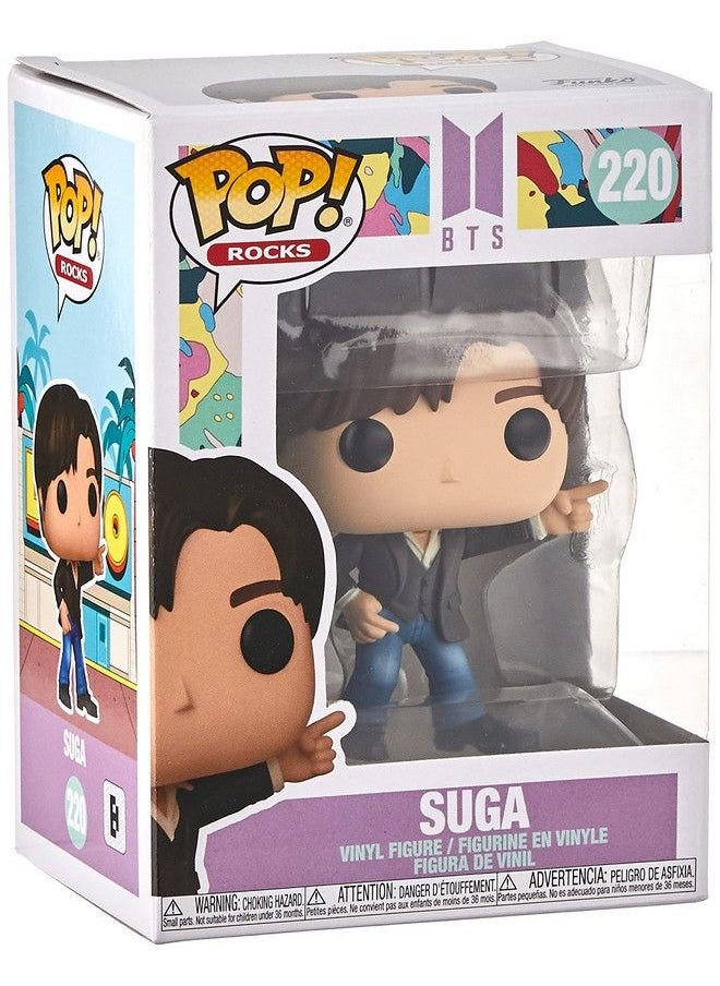 Funko Pop Rocks: Bts Dynamite Suga Multicolor Standard  - Image 4