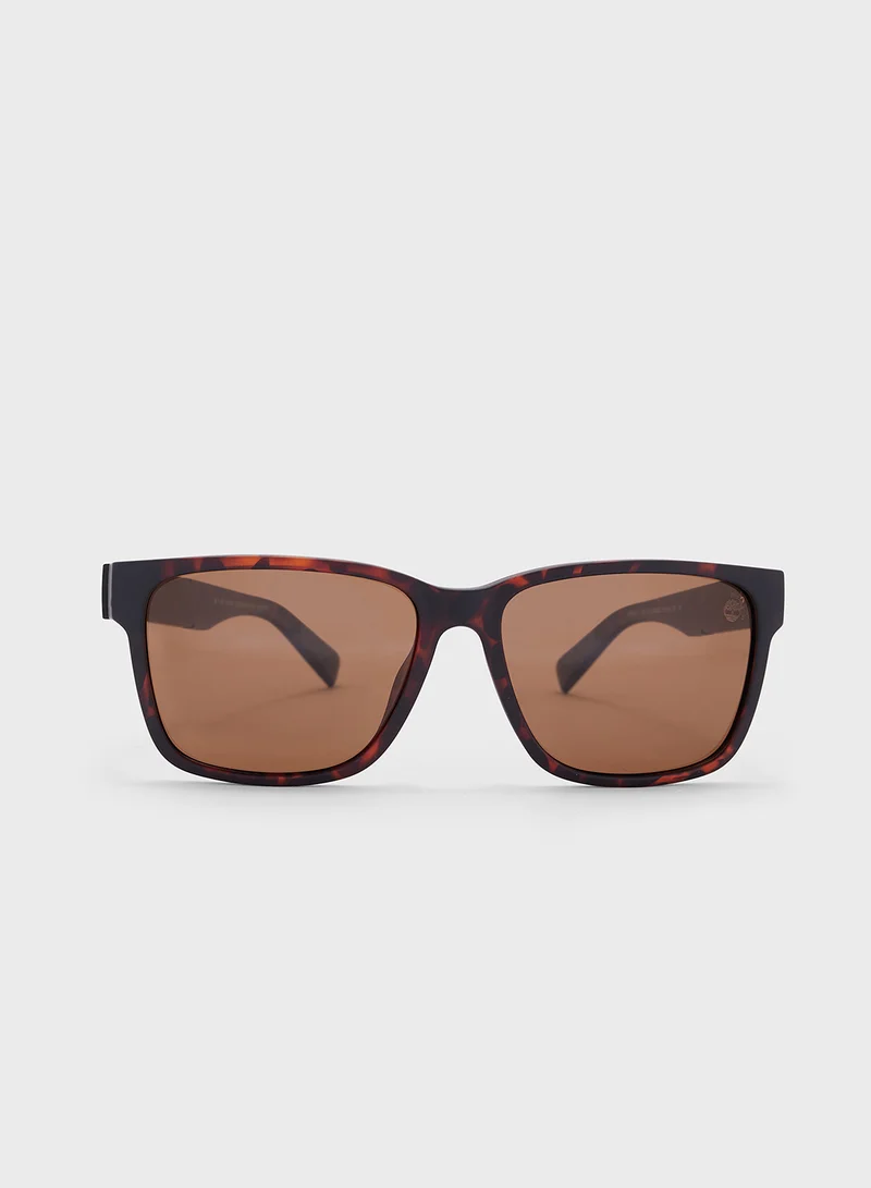 Timberland Uv Protected Wayfarer Polarized  Sunglasses