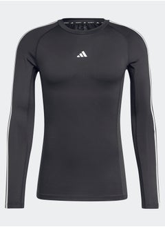 Techfit Compression Training 3-Stripes Long Sleeve Long-Sleeve Top