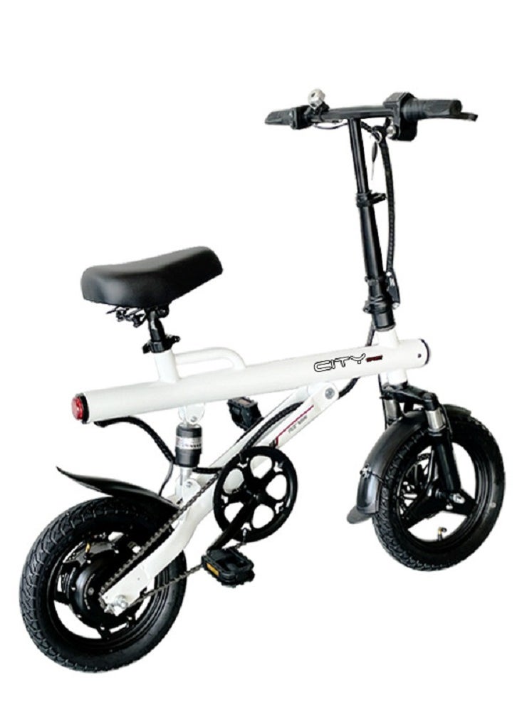 Gasin - Adult E-Bike Scooter, 50KM Range, 400W Motor, 14-inch Shock-Absorbing Tires, Foldable, Specialized for Commuting, Beach, Sandy Ground & Mountain Riding - Image 1