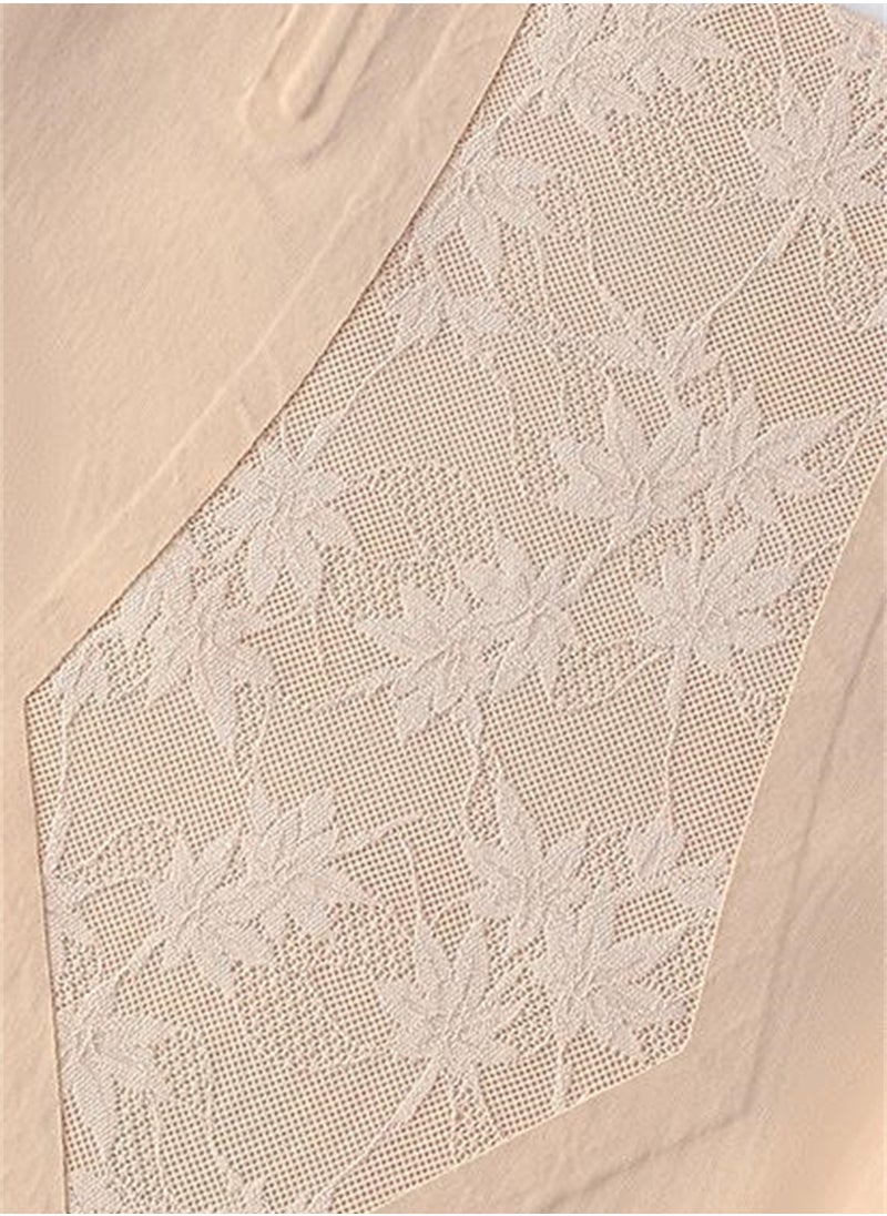 Generic - High-waisted seamless bottoming ice silk jacquard square-angle postpartum belly-control shaping pants and shaping garments - Image 1