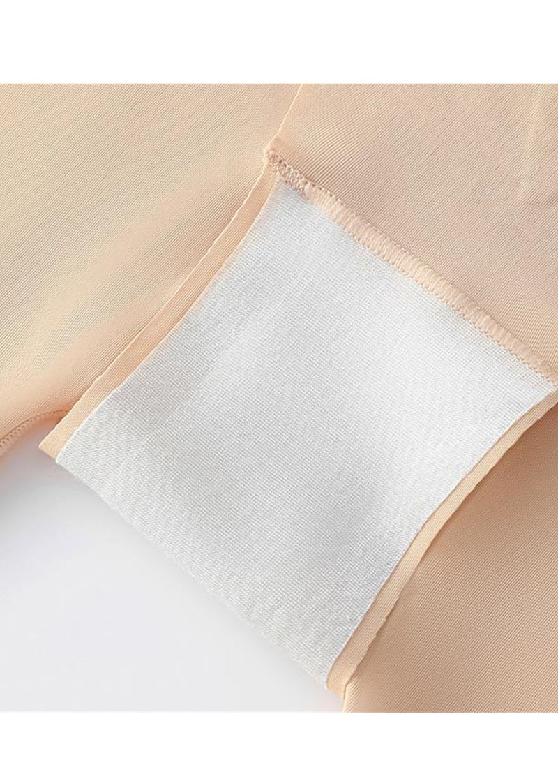 Generic - High-waisted seamless bottoming ice silk jacquard square-angle postpartum belly-control shaping pants and shaping garments - Image 1