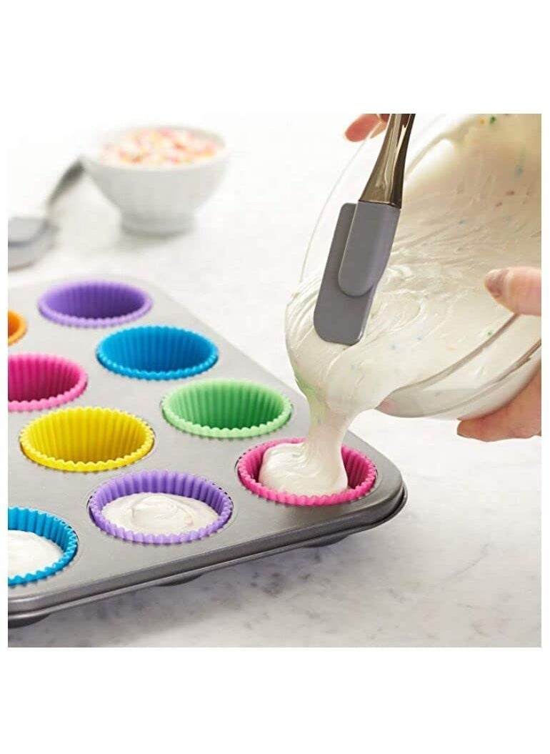 MoldBerry MoldBerry Silicone Baking Cup Set of 6 Multicolour  - Image 4