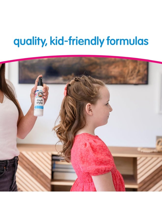 SO COZY SoCozy Multi Styler, Styling Hair Spray for Kids, Safe for Everyday Use (5.2 Fl Oz) Holds Like a Light Gel, Gentle Formula with Quinoa, Vitamin B5 & Aloe, No Parabens, Sulfates or Synthetic Colors - Image 2