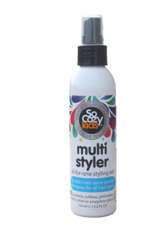 SoCozy SoCozy Multi Styler, Styling Hair Spray for Kids, Safe for Everyday Use (5.2 Fl Oz) Holds Like a Light Gel, Gentle Formula with Quinoa, Vitamin B5 & Aloe, No Parabens, Sulfates or Synthetic Colors  - Image 1