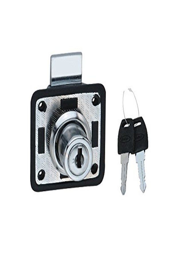 Spider Multipurpose Lock, S/A Zinc Steel Body 2 Moulded Keys with Cram(PMP DrawersLock) (Pack of 3 Pcs.) - Image 1