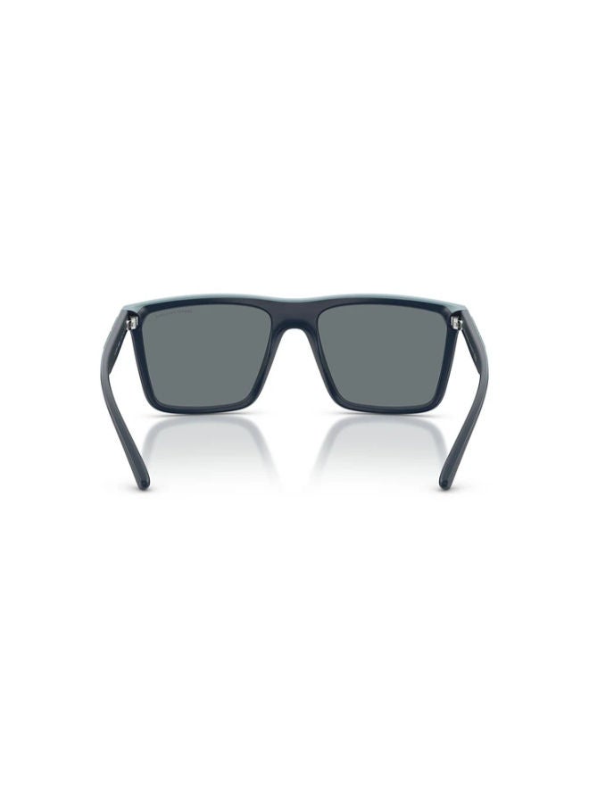 Armani Exchange Men Full Rim Square Sunglasses 0AX4162SU 57 - Image 3