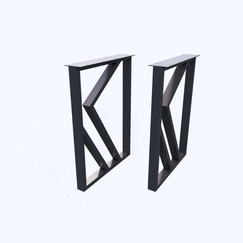 Ventuos KGroup Black Table Legs Mild Steel Table Legs for Computer eskTable Dining Table Legs 10 Shape Leg - Image 1