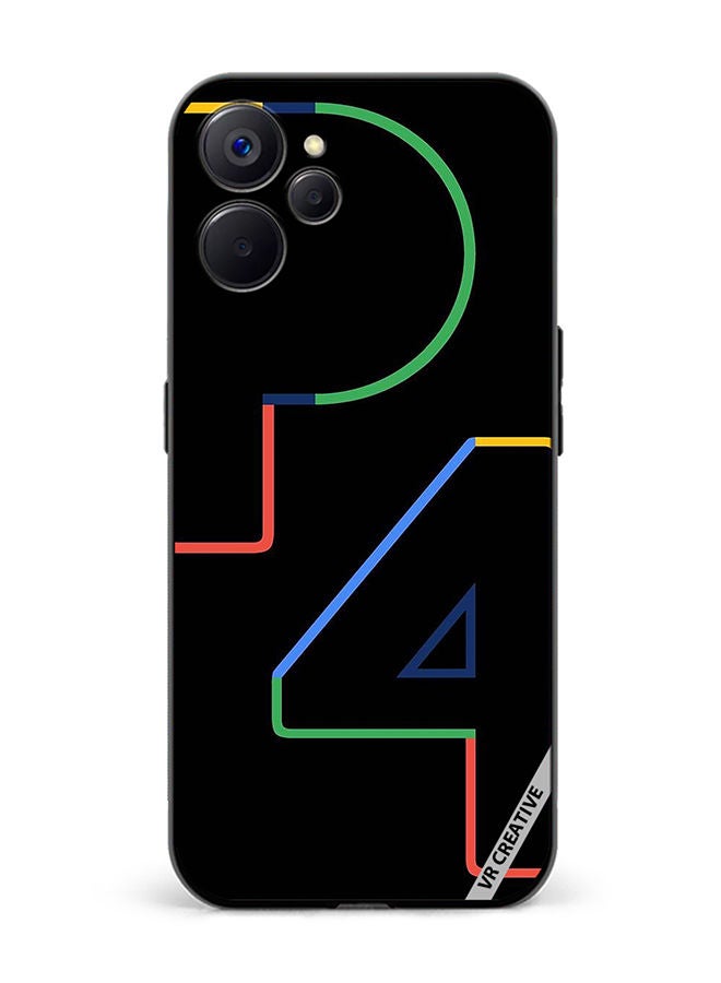 VR CREATIVE Protective Case Cover For Realme 10 5G P4 Design  Multicolour - Image 1