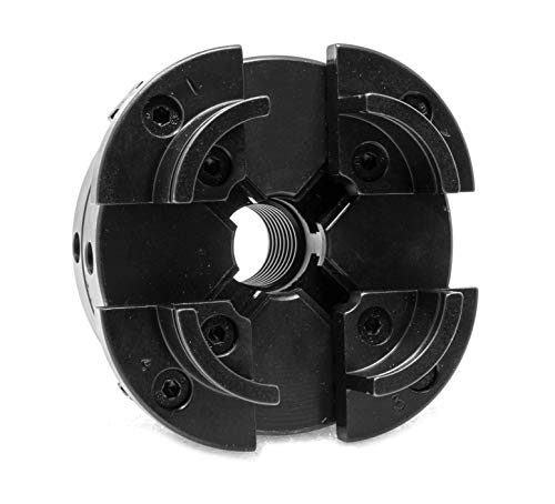 WEN LA4444 4-Inch 4-Jaw Self-Centering Chuck Set with 1-Inch x 8TPI Thread - Image 5