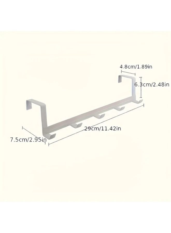 Wall Mounted Over Door Hanging Organizer Random Color Space Saving Storage Shelf - Image 4