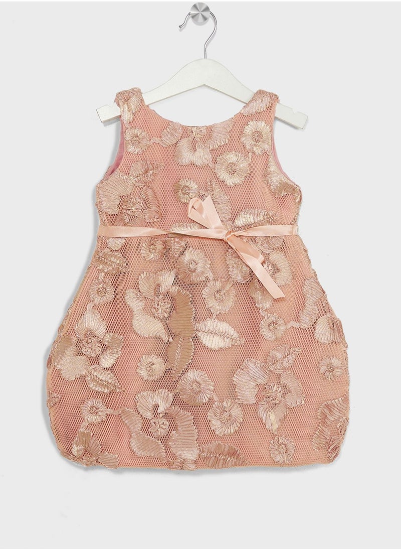 Many Frocks & Kids Floral Work Midi Dress  - Image 1