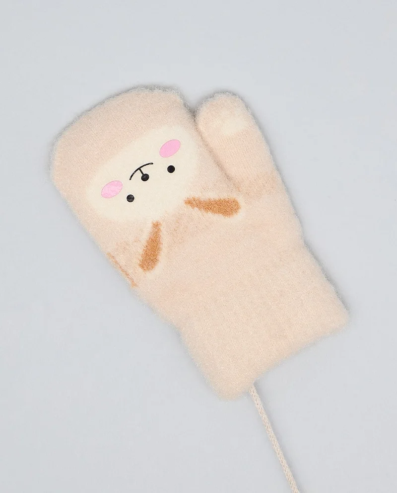 أر أند بي Printed Winter Gloves