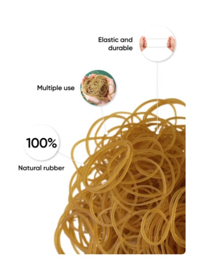 Falcon Rubber Bands. A 90-gram pack contains approximately 130 to 180 pieces - Image 3