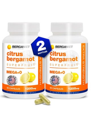 Citrus Bergamot Supplement, 170:1 Extract, 1200mg per Serving, 80% Polyphenols, Italian Citrus Bergamot Supplement for High Cholesterol, 120 Capsules, 2 Months, Made in The USA - pzsku/ZF90C49FCF7115D7B7926Z/45/1743381135/d396ad31-1876-4266-8efc-fab8fe865164