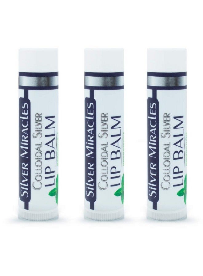 Silver Miracles Colloidal Silver Lip Balm Tube 3 Pack - Image 3