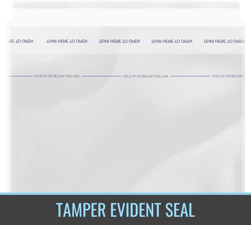 DMI Packaging Bags 250 Industrial Strong Clear Poly Bag 24 x 3175 Inches Strong Seal Tamper Evident - Image 3