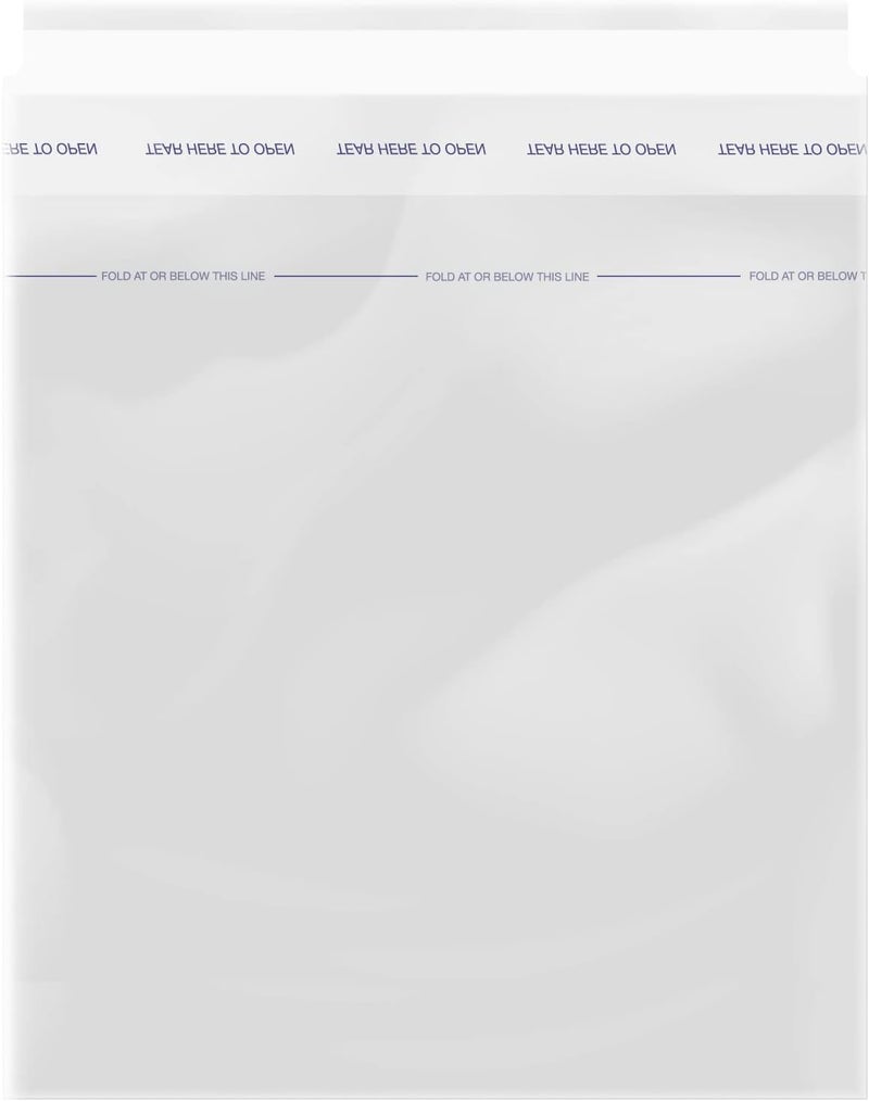 DMI Packaging Bags 250 Industrial Strong Clear Poly Bag 24 x 3175 Inches Strong Seal Tamper Evident - Image 1