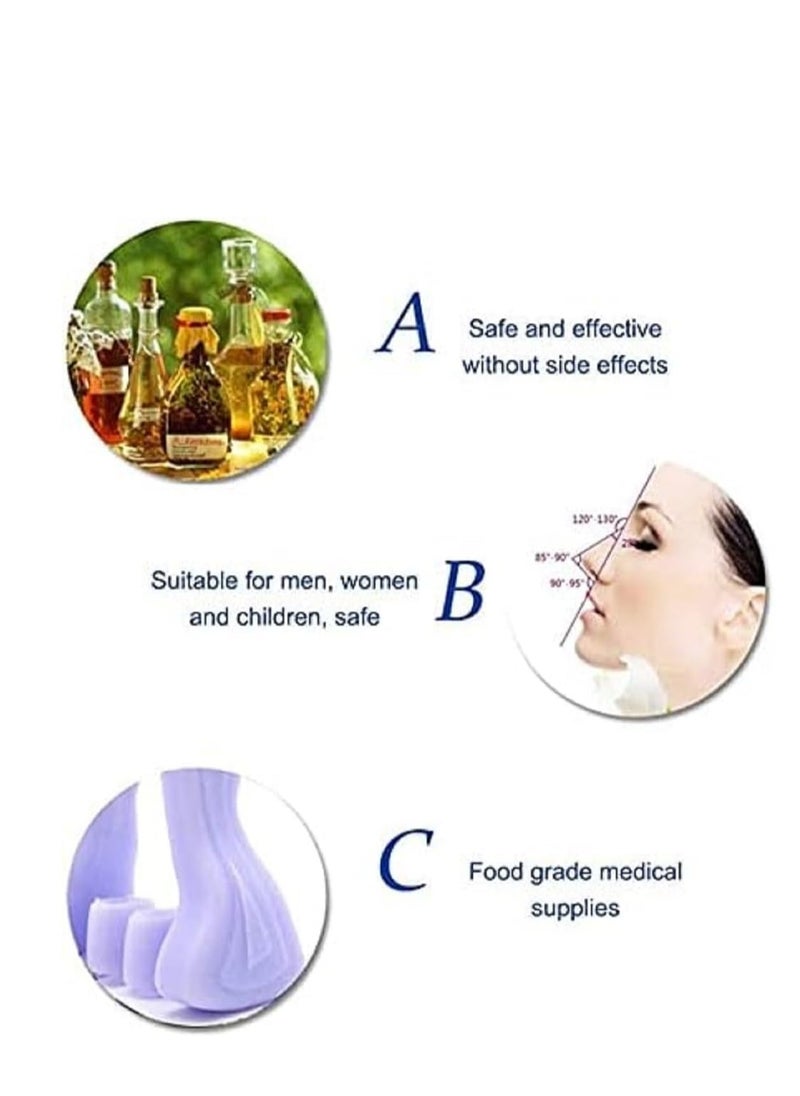Generic - 1pc Silicone Nose Lifter Clip - Nose Straightener for Better Breathing, Painless Nose Bridge Enhancer and Slimmer with Modern Silicone Technology, Nose Slimming Device Move - Image 1
