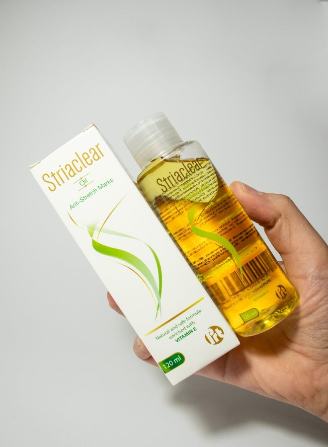 بى ار تى   سترياكلير زيت - للوقاية من علامات التمدد - 120 مل - Image 3