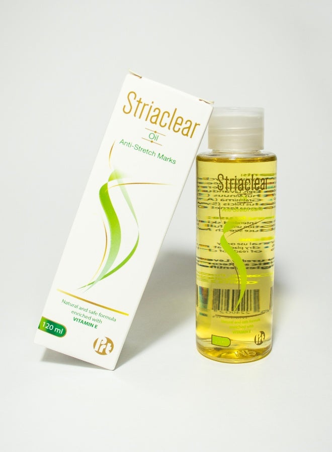 بى ار تى   سترياكلير زيت - للوقاية من علامات التمدد - 120 مل - Image 2