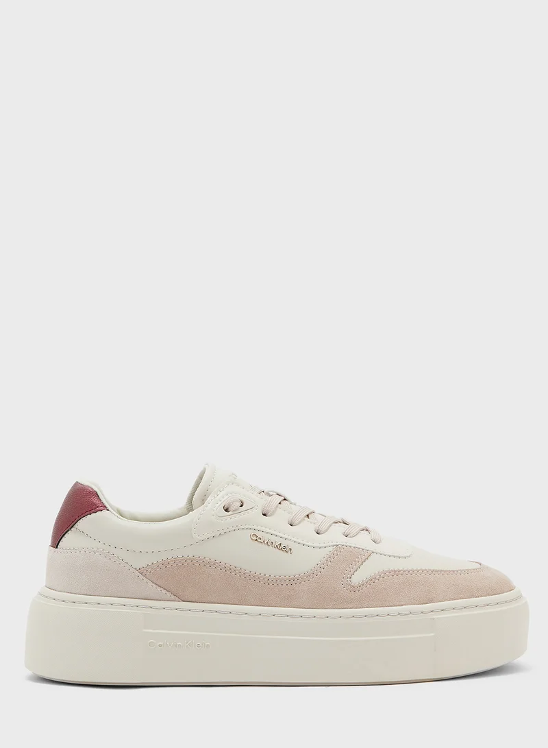 CALVIN KLEIN Cupsole Lace Up Low Top Sneakers