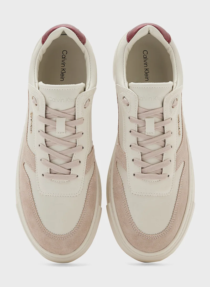 CALVIN KLEIN Cupsole Lace Up Low Top Sneakers