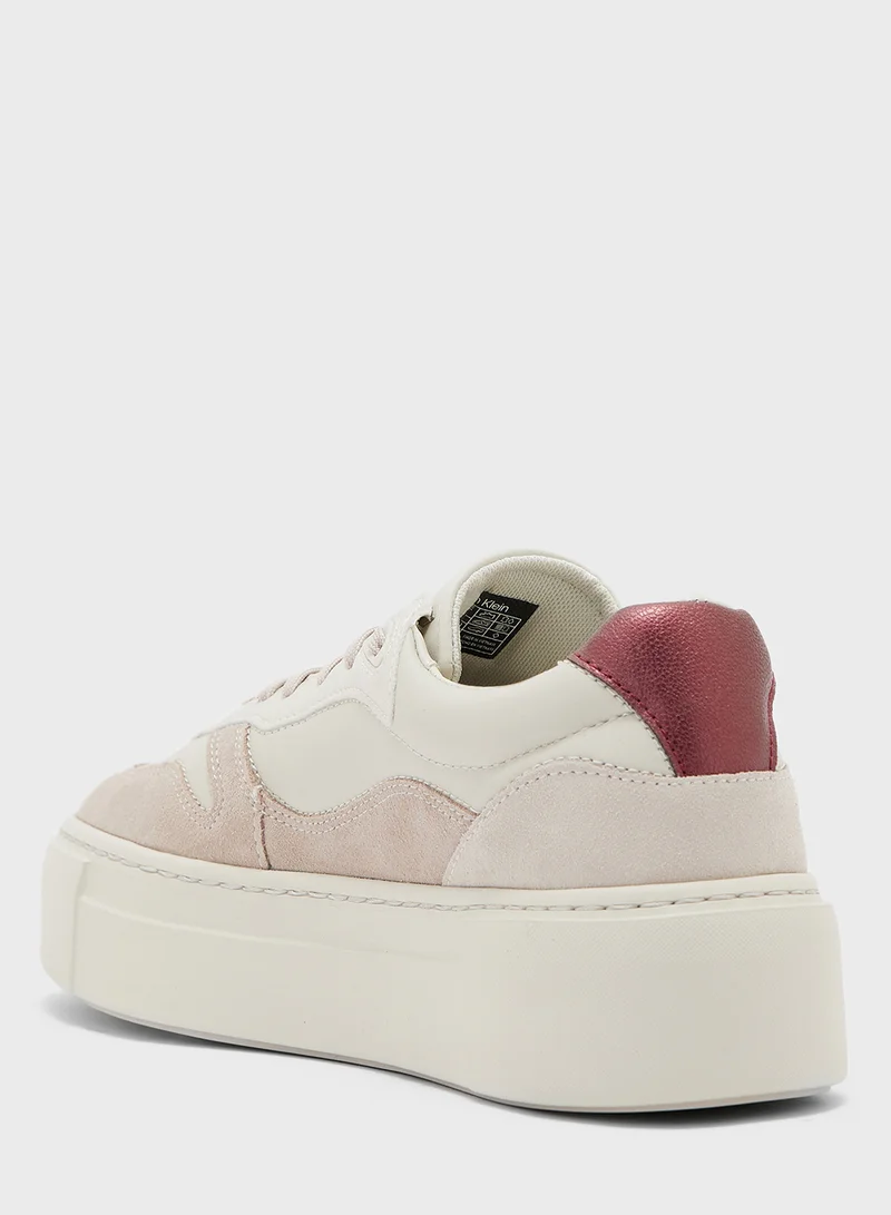 CALVIN KLEIN Cupsole Lace Up Low Top Sneakers