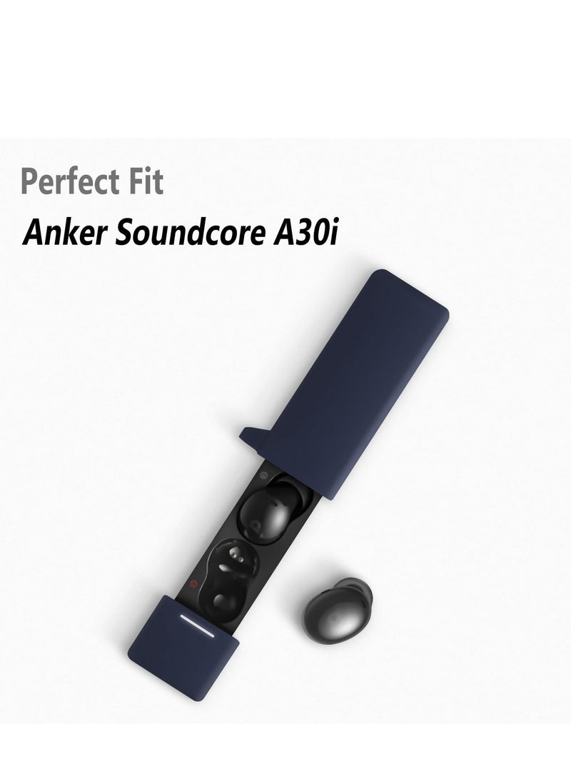 الكاحل Soundcore A30i سيليكون القضية ، مع عصابة هوك ( البحرية الزرقاء ) - Image 2