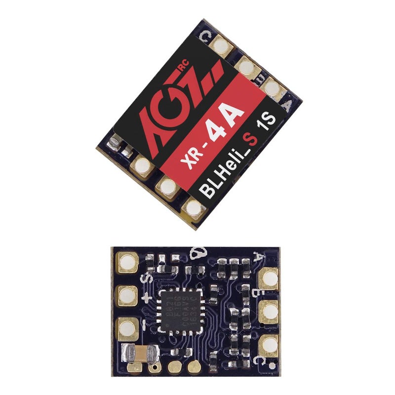 AGFRC 2PCS AGFRC Mini 4A ESC Brushless DSHOT600 BLHeli_S 1S Lipos Super Micro Electronic Speed Controller for RC FPV QAV Drone Multirotor Quadcopter - Image 2