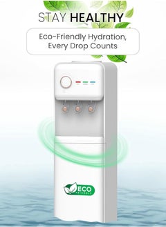 Generic Top Loading Water Dispenser with 3 Taps Hot, Normal, Cold – Stainless Steel Tank, Compressor Cooling, Built-in Refrigerator – Energy Efficient Water Cooler for Home & Office  - Image 5