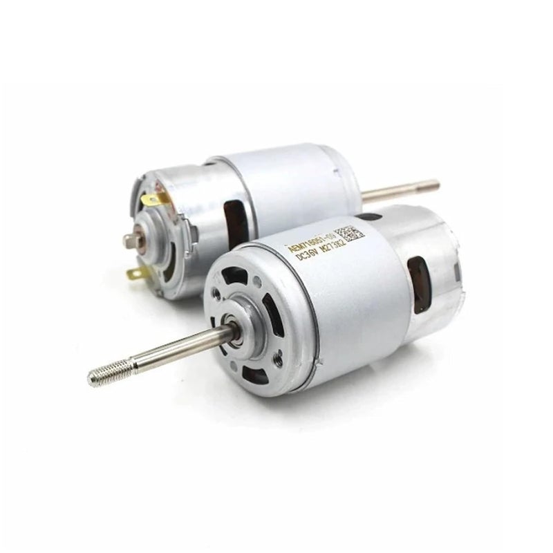 RS 775 محرك تيار مستمر 36 فولت عالي السرعة وعزم دوران كبير 42 مم محرك كهربائي مع كراسي أمامية محملة كروي - Image 4