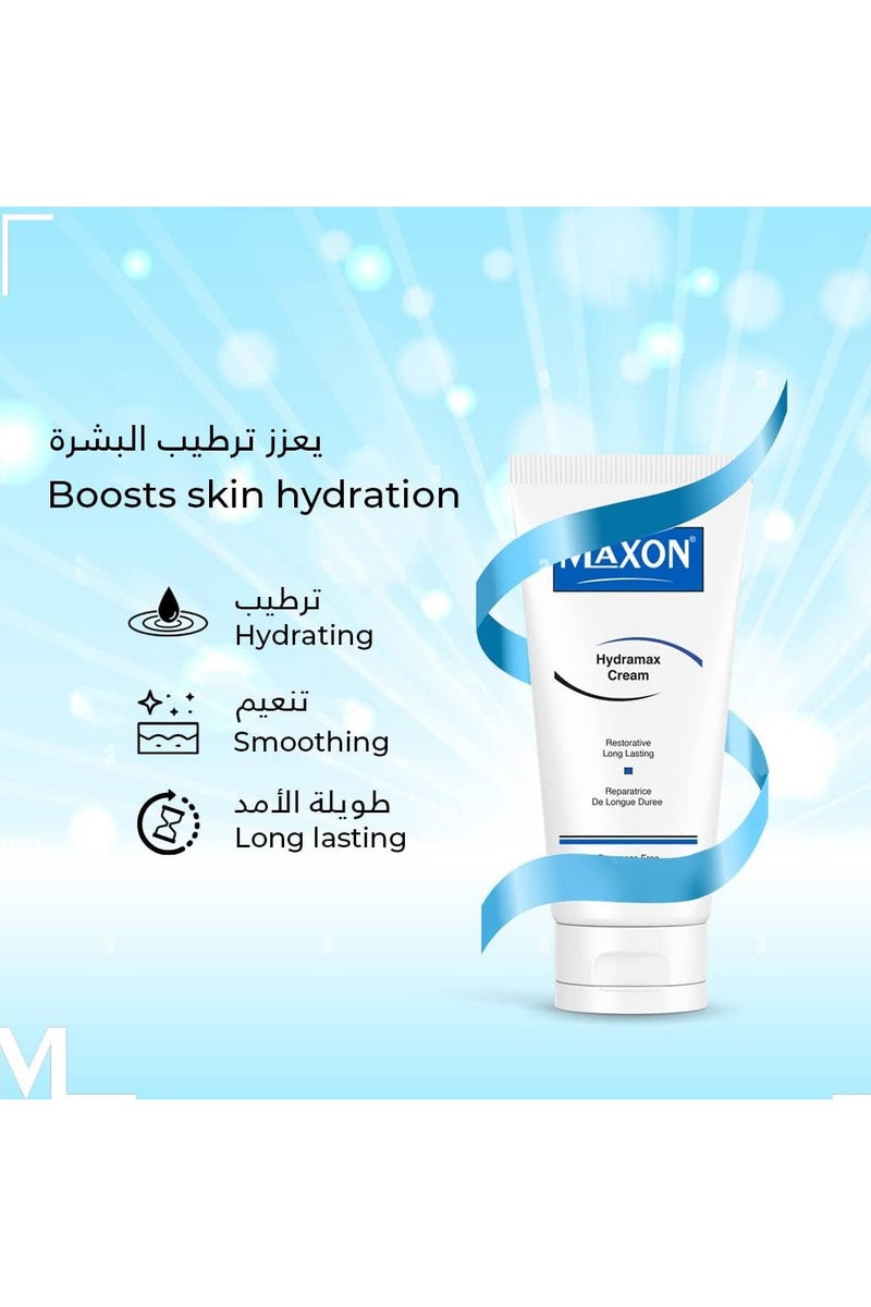 MAX-ON Hydramax Cream â Long-Lasting Moisturizer for Dry & Sensitive Skin | Fragrance-Free, Deep Hydration, Skin Barrier Repair â 60ml - Image 3
