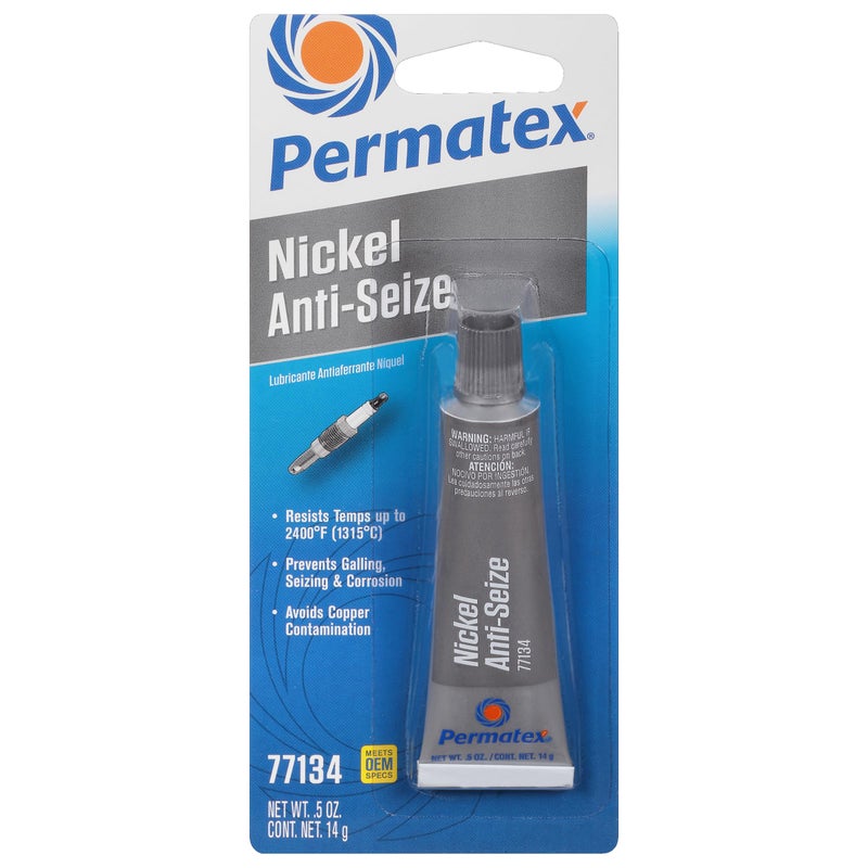 Permatex 77134 Nickel AntiSeize Lubricant 05 oz Tube
