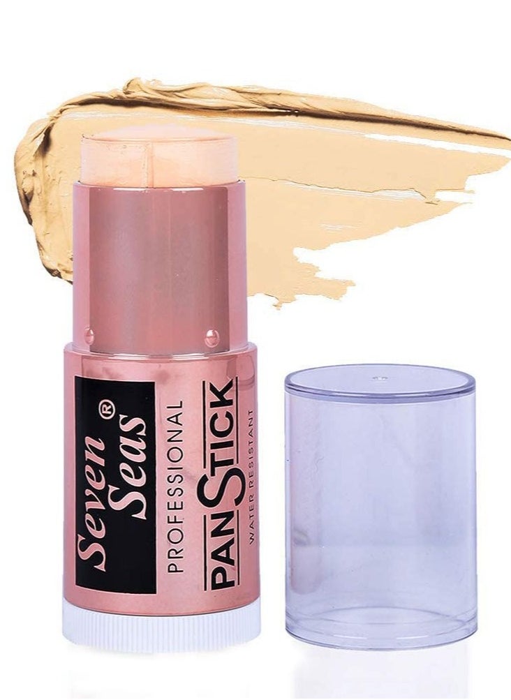 Seven Seas - Seven Seas Panstick Foundation Perfect Match Panstick Foundation  Lightweight  Full Coverage Foundation With Natural And Dewy Finish For Face Makeup Easy To Apply With Hand Stick Applicator  Skin - Image 1
