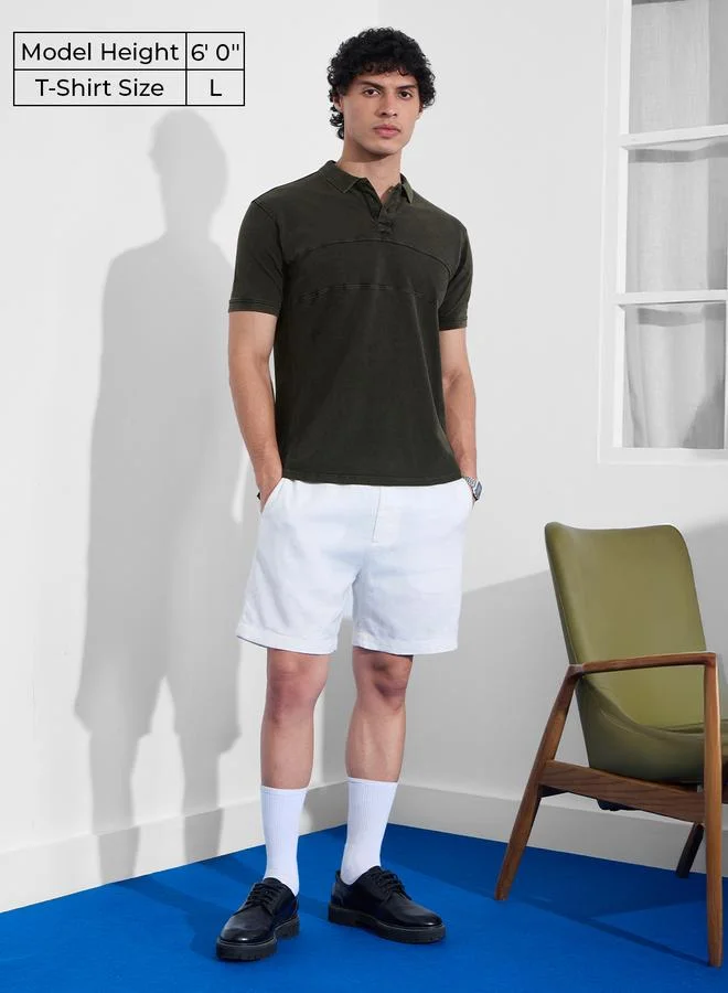 ذا سوليد ستور بولو بتأثير غسيل قديم