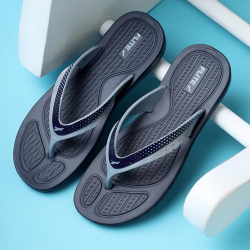 FLITE Women Navy Grey Slippers-6 UK (39 1/3 EU) (FL0342L_NVGY0006) - Image 2