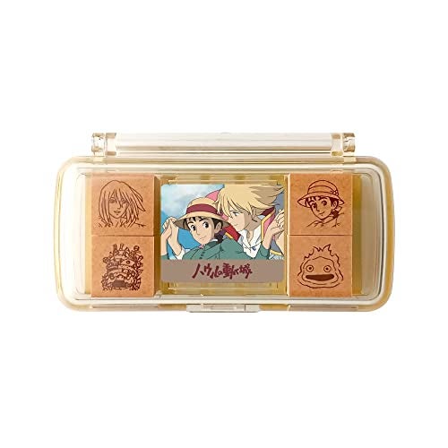 Beverly Ghibli Howls Moving Castle Stamp Hanko Mini Stamp SGM018
