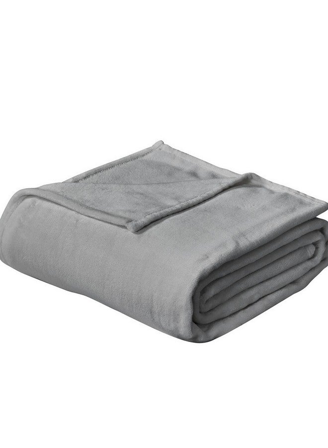 REVE 300-GSM High Quality Soft Flannel Blanket Grey 0.5 x 220 x 170 cm HT-BK-015 - Image 1