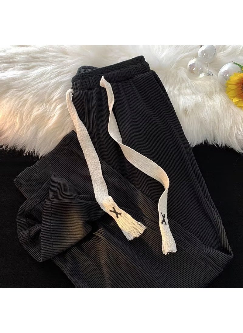 2024 Summer Lightweight Mens Casual Trousers Cool Dry K129 White