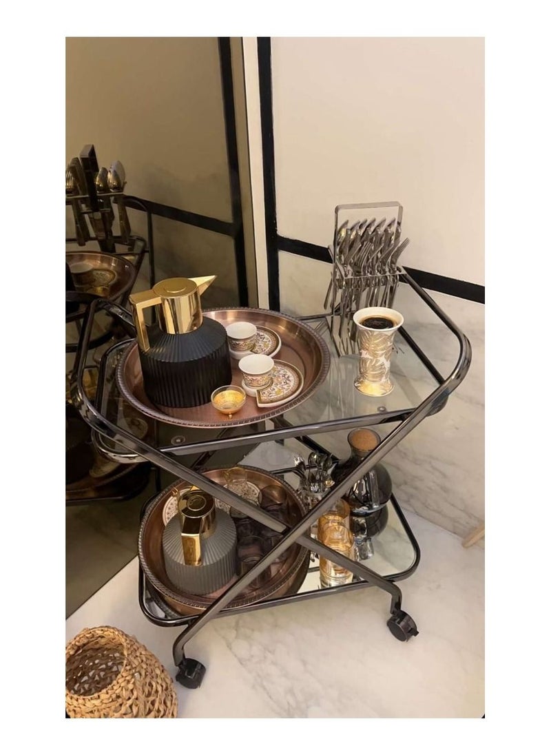 Private House - tea and coffee serving trolley is the best choice for parties and event - Image 1